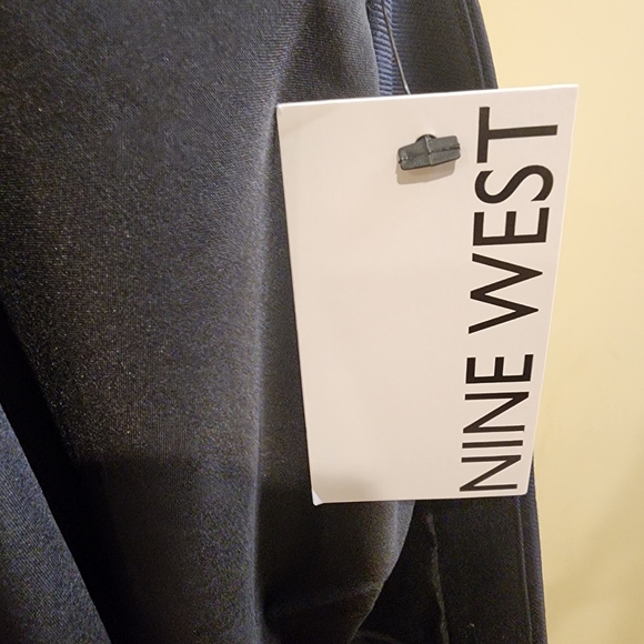 NINE WEST Black Taylored Mini Skirt with Stud Accents Plus Size XXL NWT - Picture 3 of 11